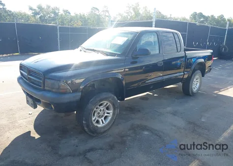 2001 Dodge Dakota Quad из США, поврежденный, VIN 1B7HG2AX51S284916
